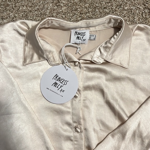 Silk button down shirt - Picture 4 of 5